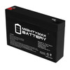 Mighty Max Battery 6V 7Ah SLA Battery Replacement for Duracell SLAA6-7.2F ML7-6123704